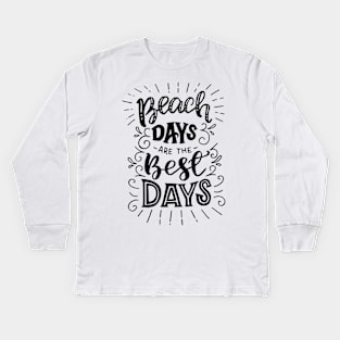 BEACH DAYS T-SHIRT Kids Long Sleeve T-Shirt